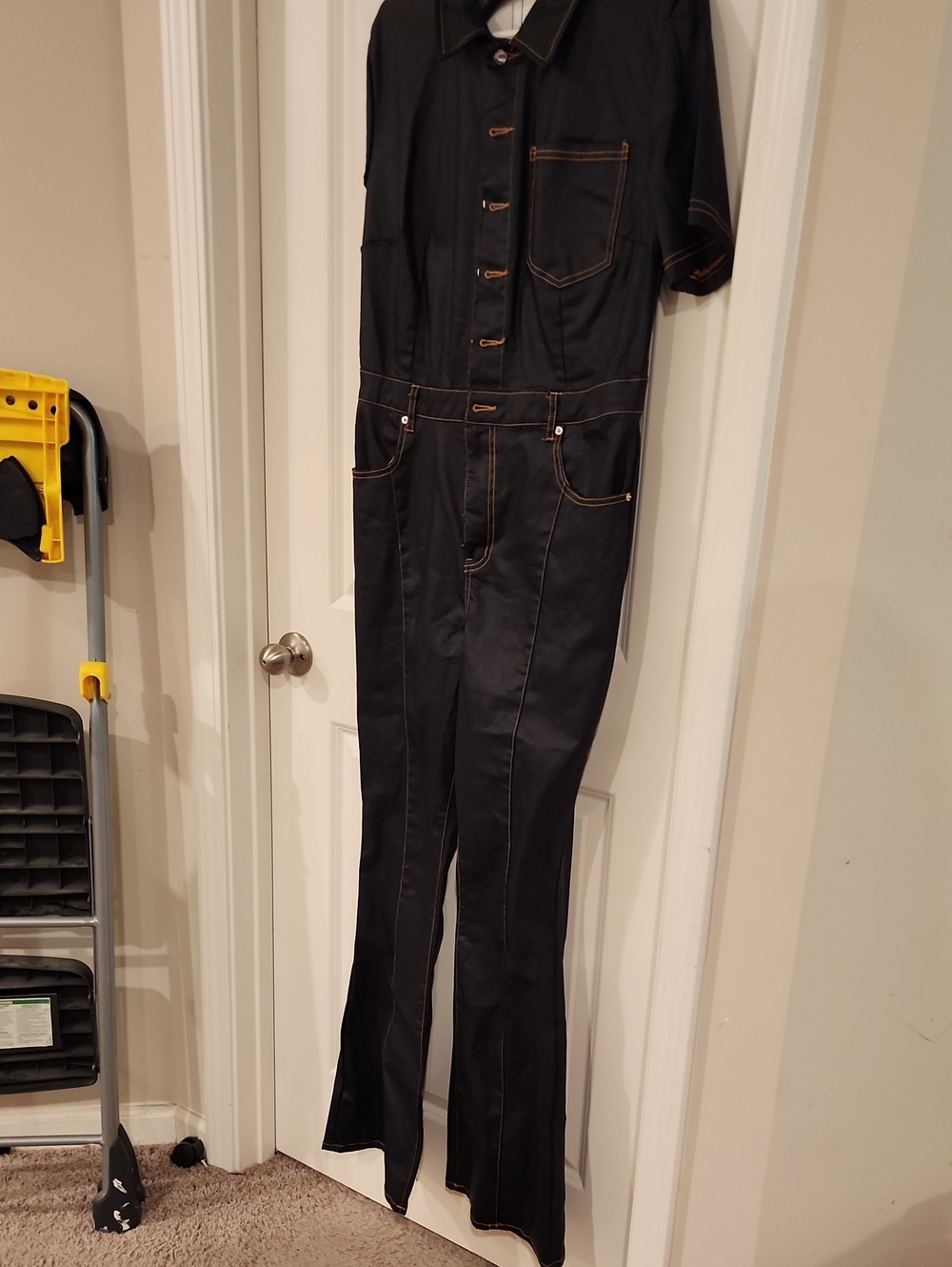 Fashion Nova Demim Jumpsuit